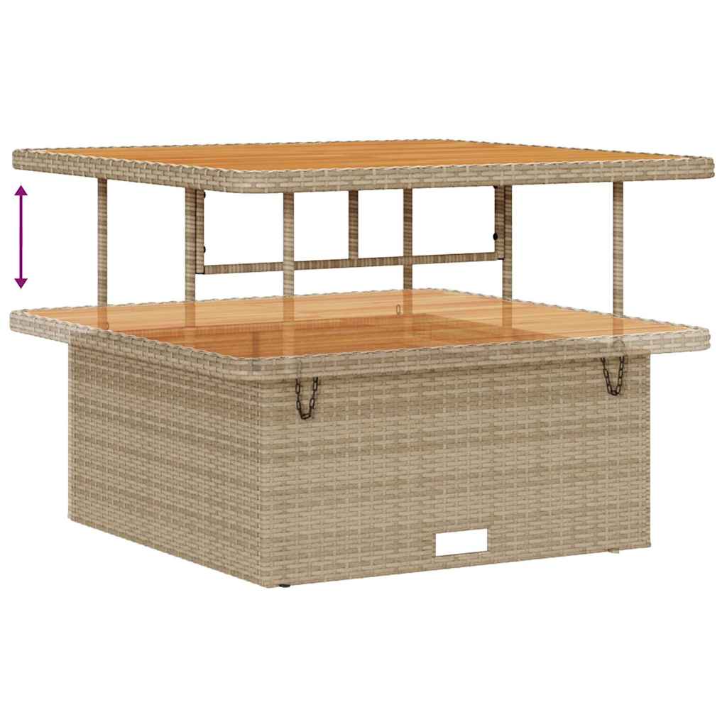 Tuin Sofa Set 13 st 13-Aantal zitplaatsen beige en crèmekleurig