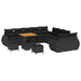 Tuin Sofa Set 13 st 13-Aantal zitplaatsen Zwart