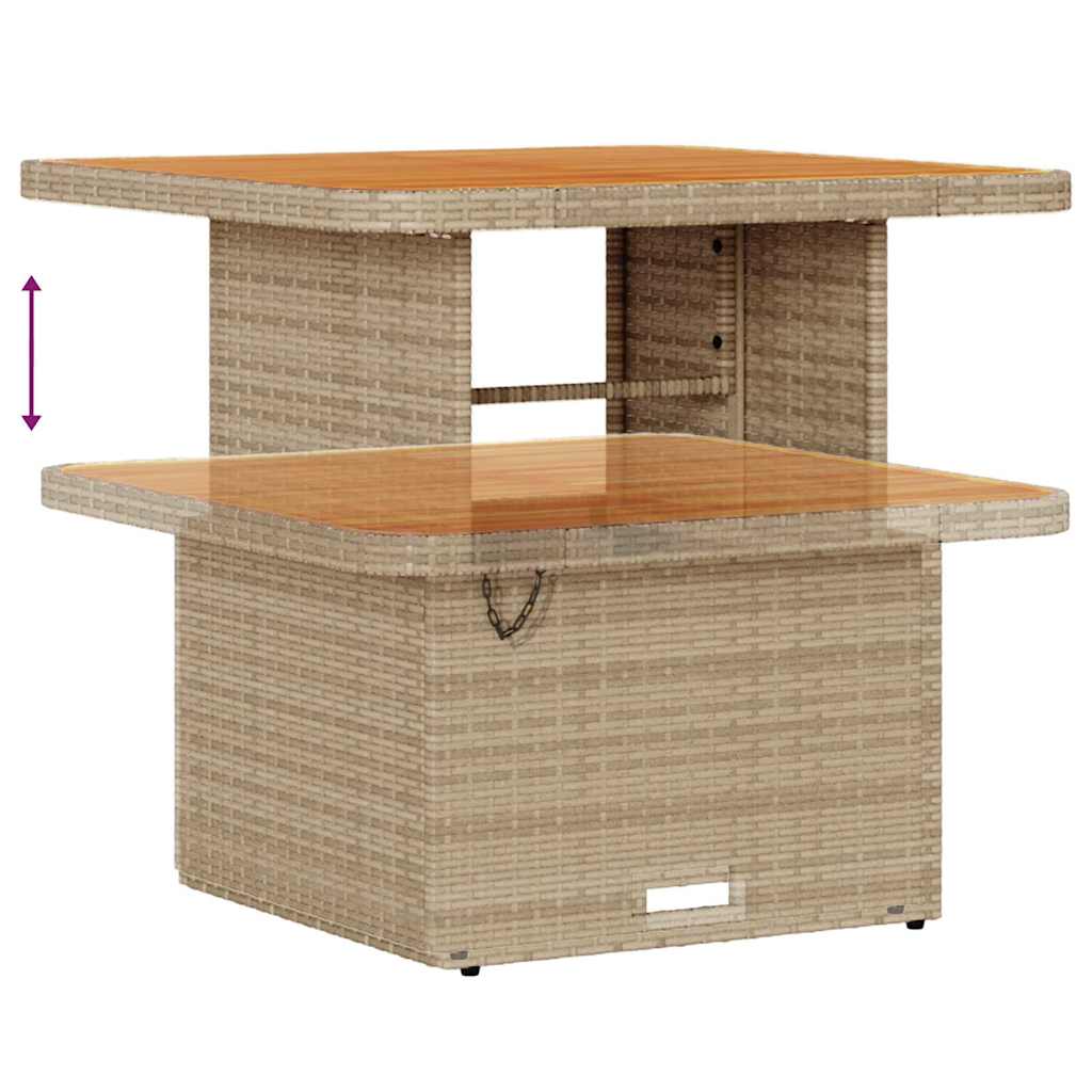 Tuin Sofa Set 12 st 9-Aantal zitplaatsen Beige en Crème