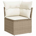 Tuin Sofa Set 12 st 11-Aantal zitplaatsen Beige en Crème