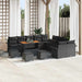 Tuin Sofa Set 14 st 13-Aantal zitplaatsen Zwart