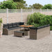 Tuin Sofa Set 11 st 10-Aantal zitplaatsen Grijs