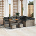 Tuin Sofa Set 13 st 12-Aantal zitplaatsen Grijs
