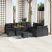 Tuin Sofa Set 13 st 12-Aantal zitplaatsen Zwart