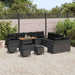 Tuin Sofa Set 14 st 13-Aantal zitplaatsen Zwart