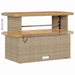 Tuinbankenset 13 st 12-Aantal zitplaatsen Beige Poly riet