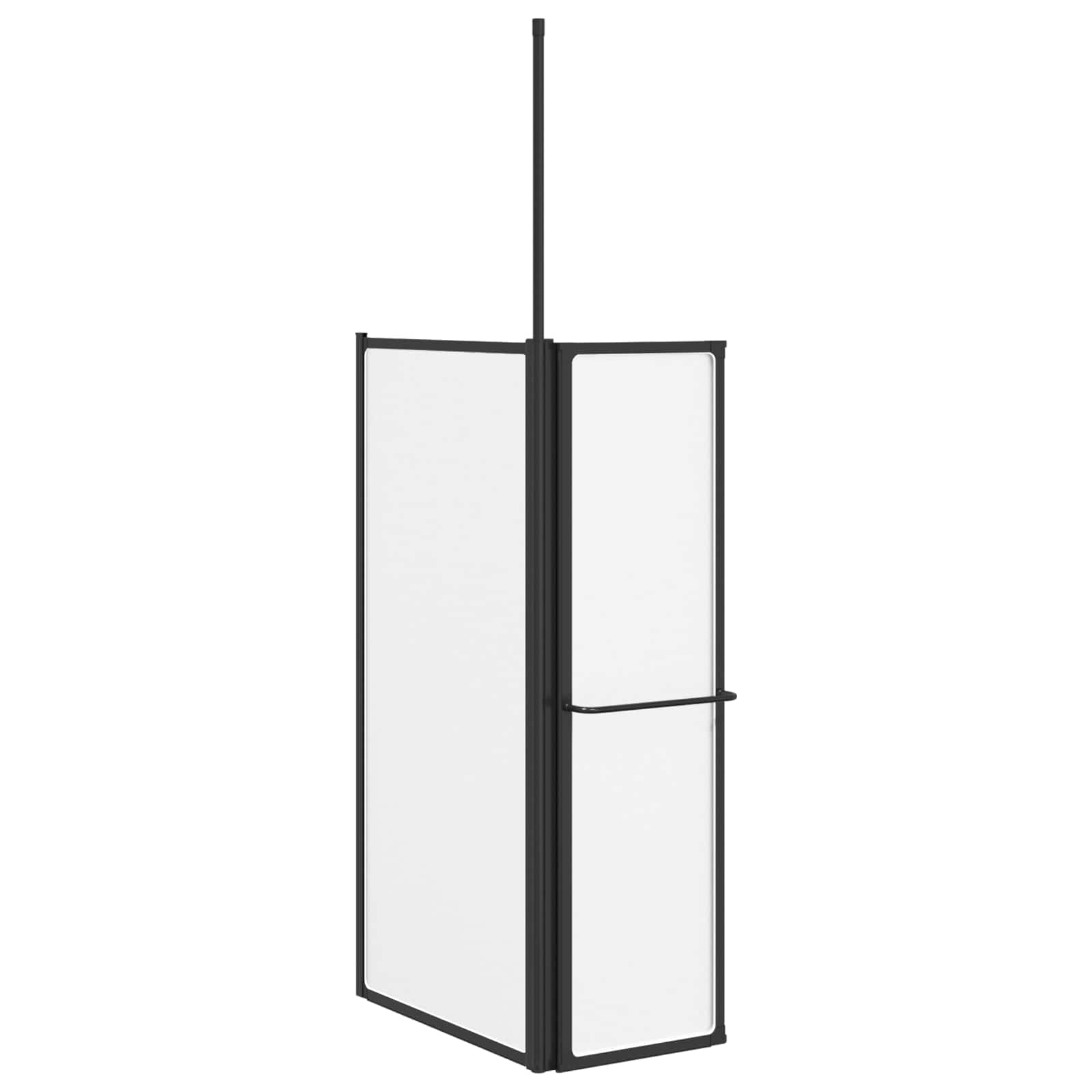 Douchescherm Wit 120 x 70 x 137 cm Aluminium