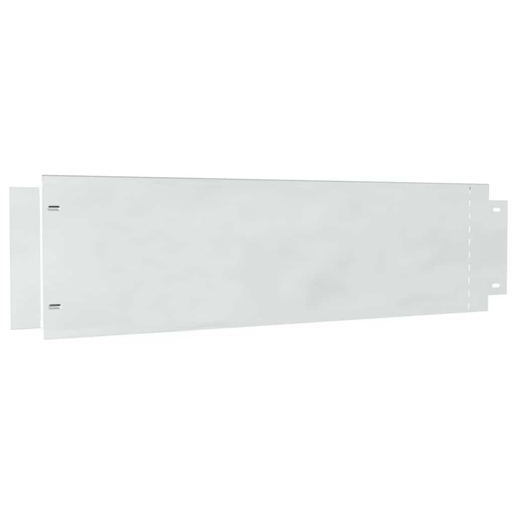 Gazonranden 20 st 100 x 25 x 0,07 cm Gegalvaniseerd staal