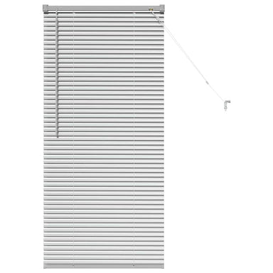 Venetiaanse jaloezieën Zilver 130 x 55 cm Aluminium