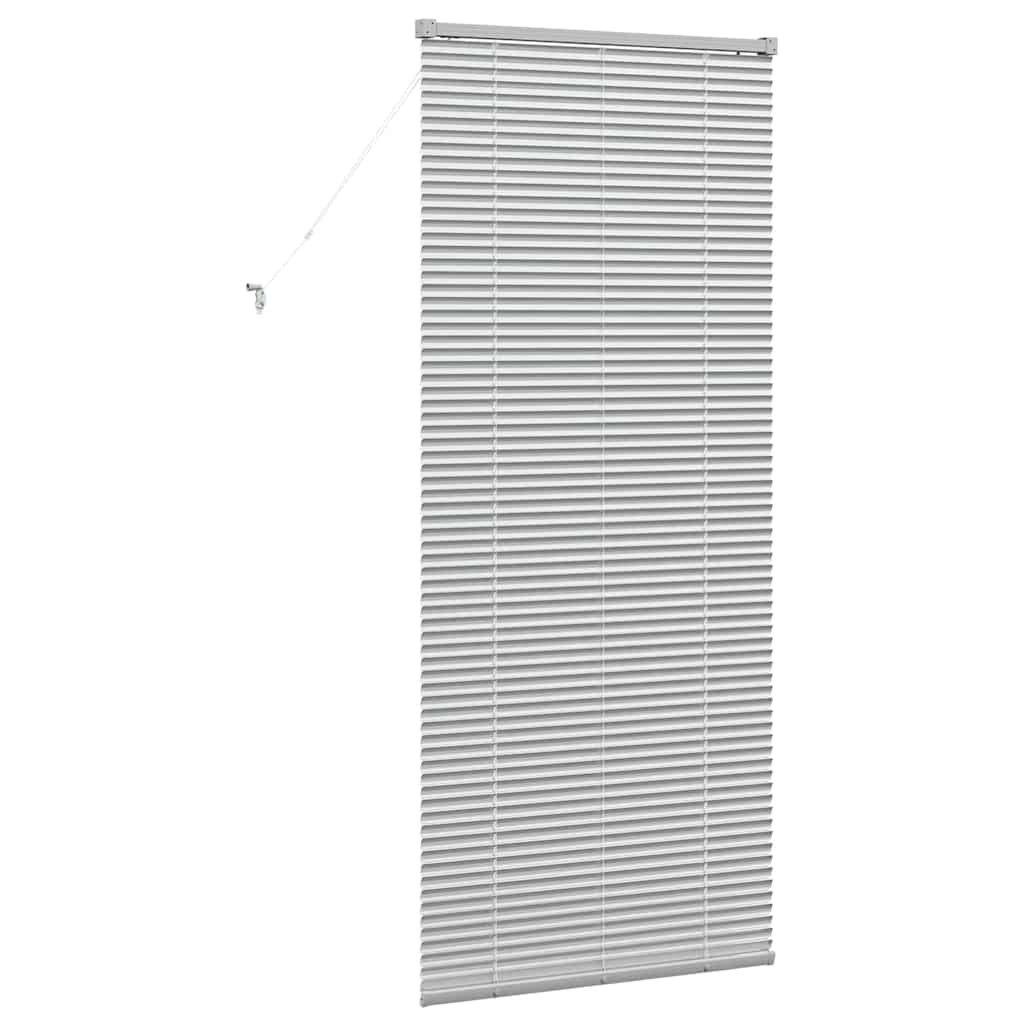 Venetiaanse jaloezieën Zilver 175 x 75 cm Aluminium