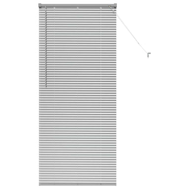 Venetiaanse jaloezieën Zilver 175 x 75 cm Aluminium