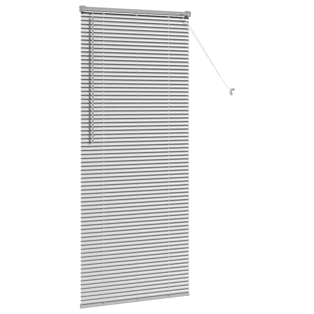 Venetiaanse jaloezieën Zilver 175 x 80 cm Aluminium