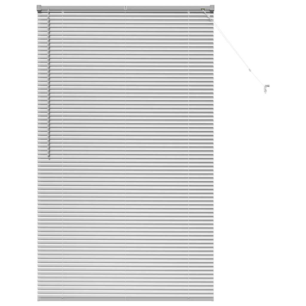 Venetiaanse jaloezieën Zilver 175 x 100 cm Aluminium