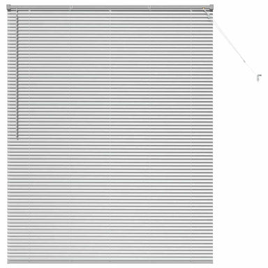 Venetiaanse jaloezieën Zilver 175 x 150 cm Aluminium