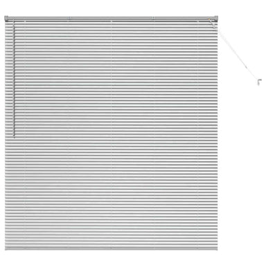 Venetiaanse jaloezieën Zilver 175 x 155 cm Aluminium