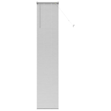 Venetiaanse jaloezieën Zilver 220 x 45 cm Aluminium