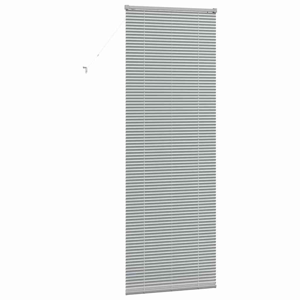 Venetiaanse jaloezieën Zilver 220 x 70 cm Aluminium