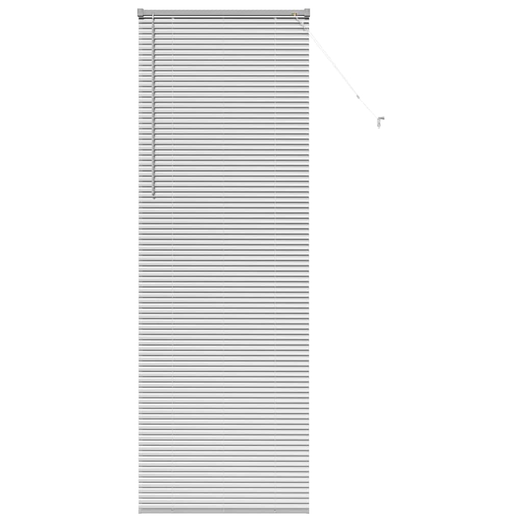 Venetiaanse jaloezieën Zilver 220 x 70 cm Aluminium