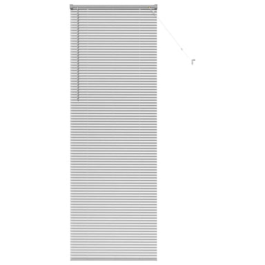 Venetiaanse jaloezieën Zilver 220 x 80 cm Aluminium