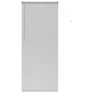 Venetiaanse jaloezieën Zilver 220 x 85 cm Aluminium
