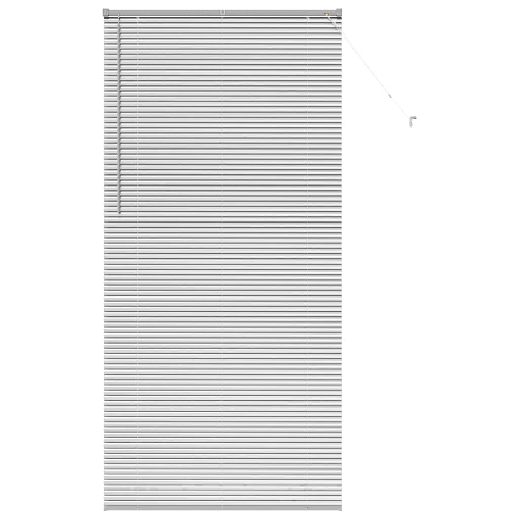 Venetiaanse jaloezieën Zilver 220 x 105 cm Aluminium