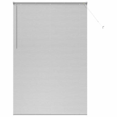 Venetiaanse jaloezieën Zilver 220 x 145 cm Aluminium