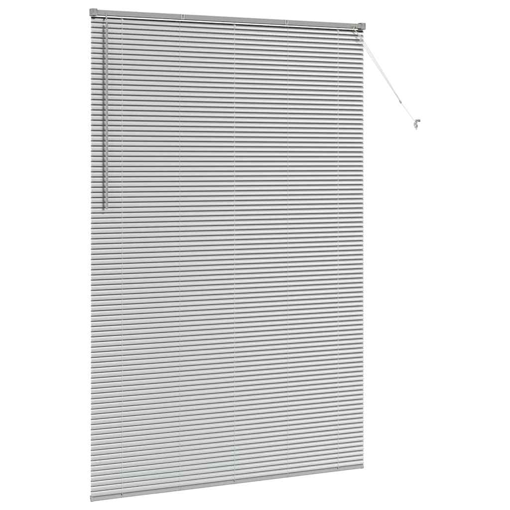 Venetiaanse jaloezieën Zilver 220x150cm Aluminium