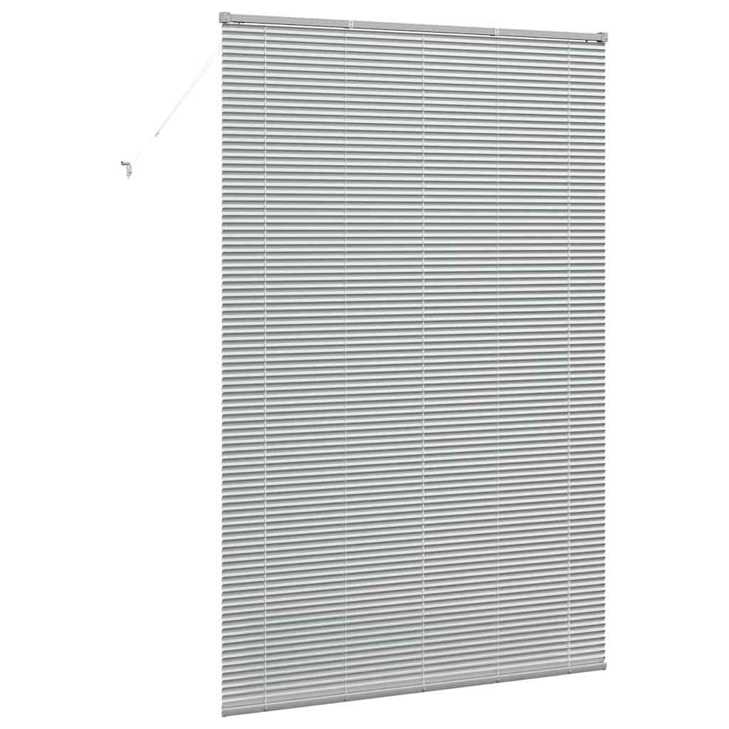 Venetiaanse jaloezieën Zilver 220x150cm Aluminium