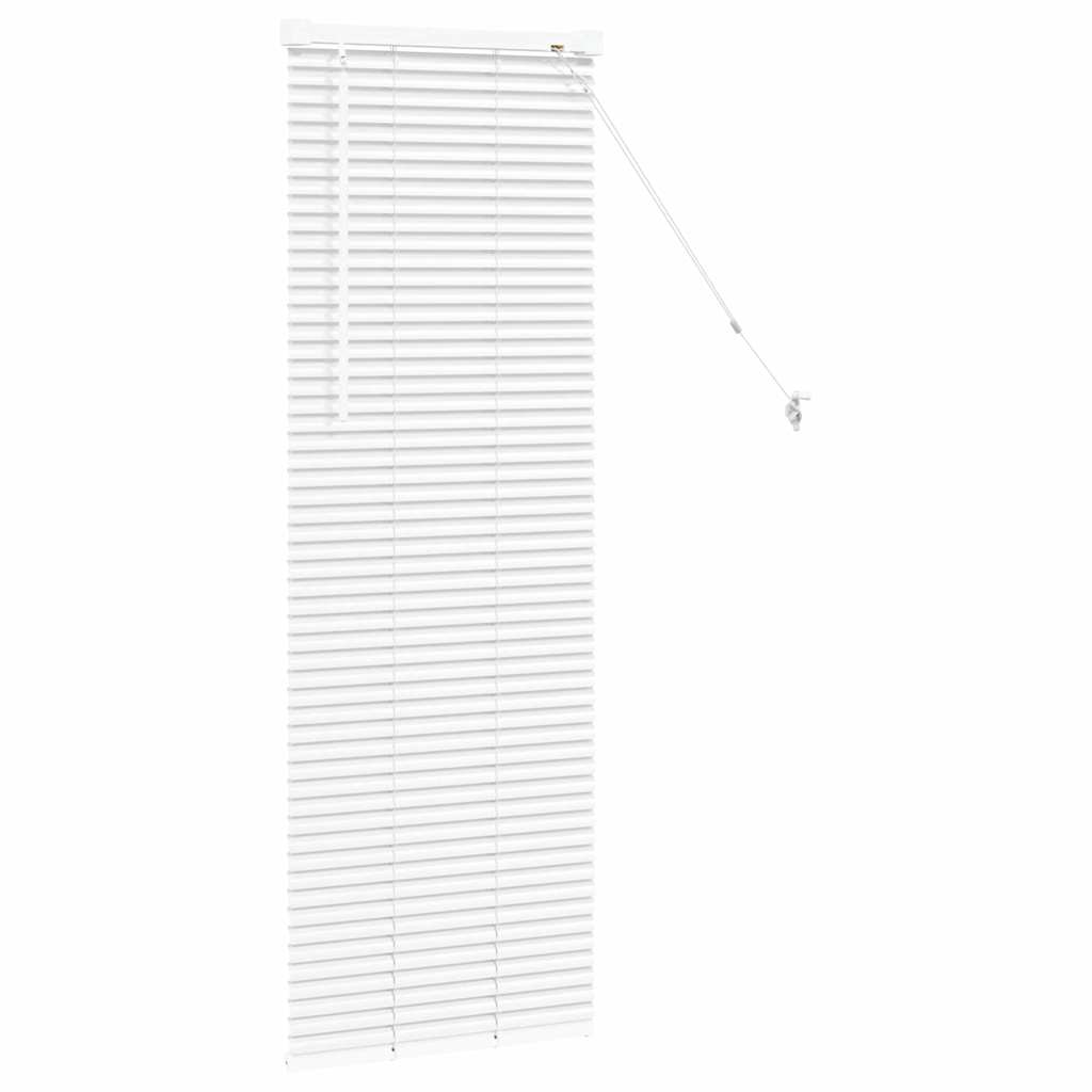 Venetiaanse jaloezieën Wit 130 x 50 cm Aluminium
