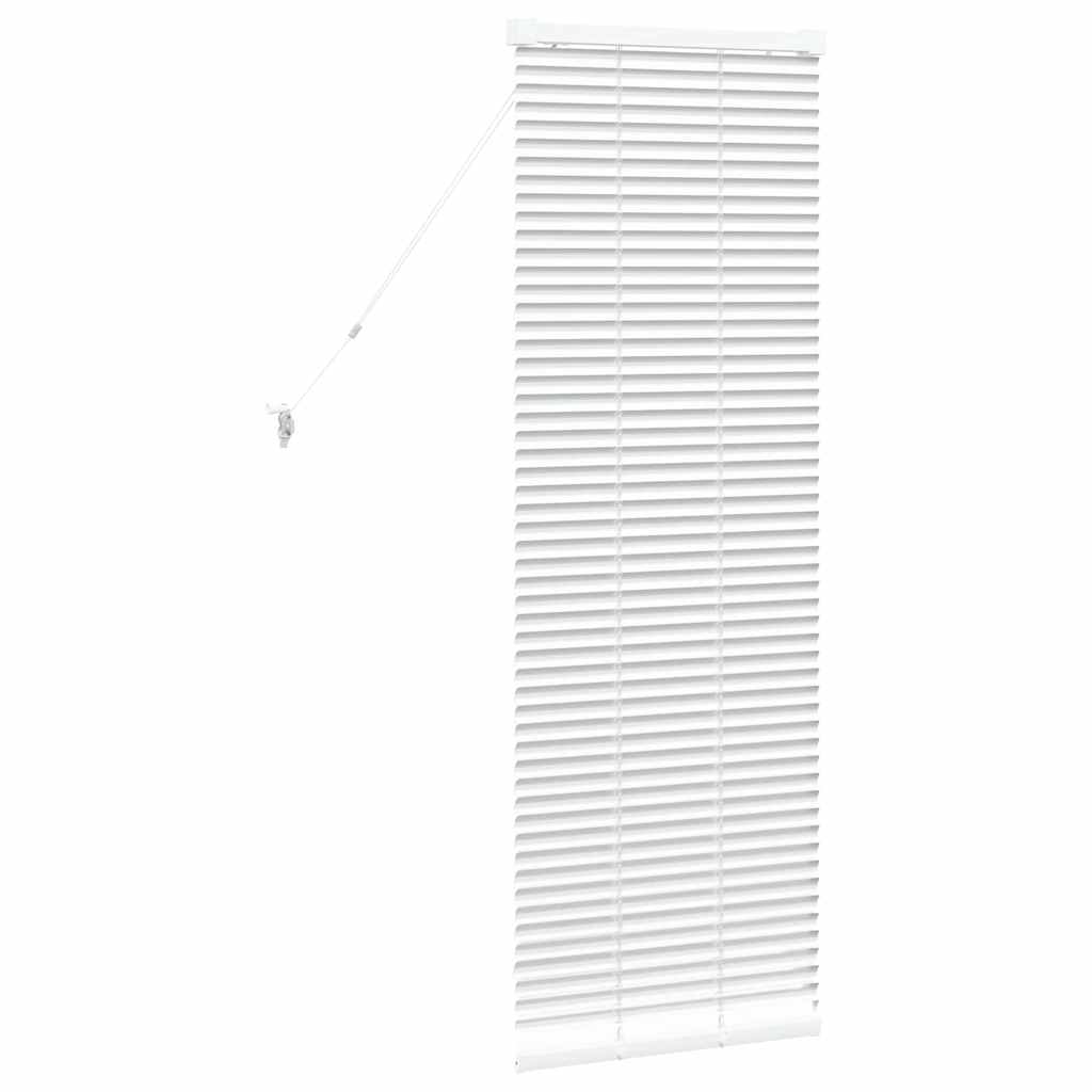 Venetiaanse jaloezieën Wit 130 x 50 cm Aluminium