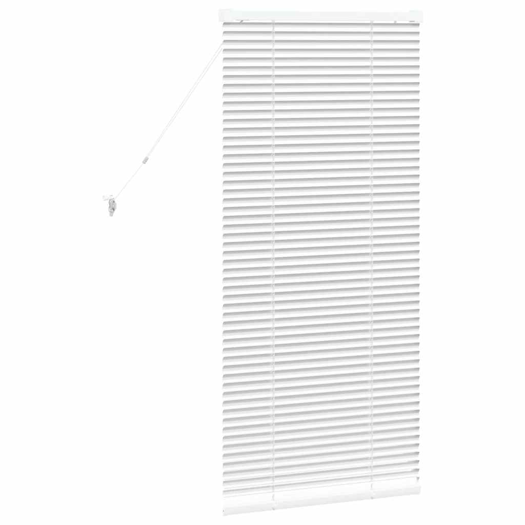 Venetiaanse jaloezieën Wit 130 x 55 cm Aluminium