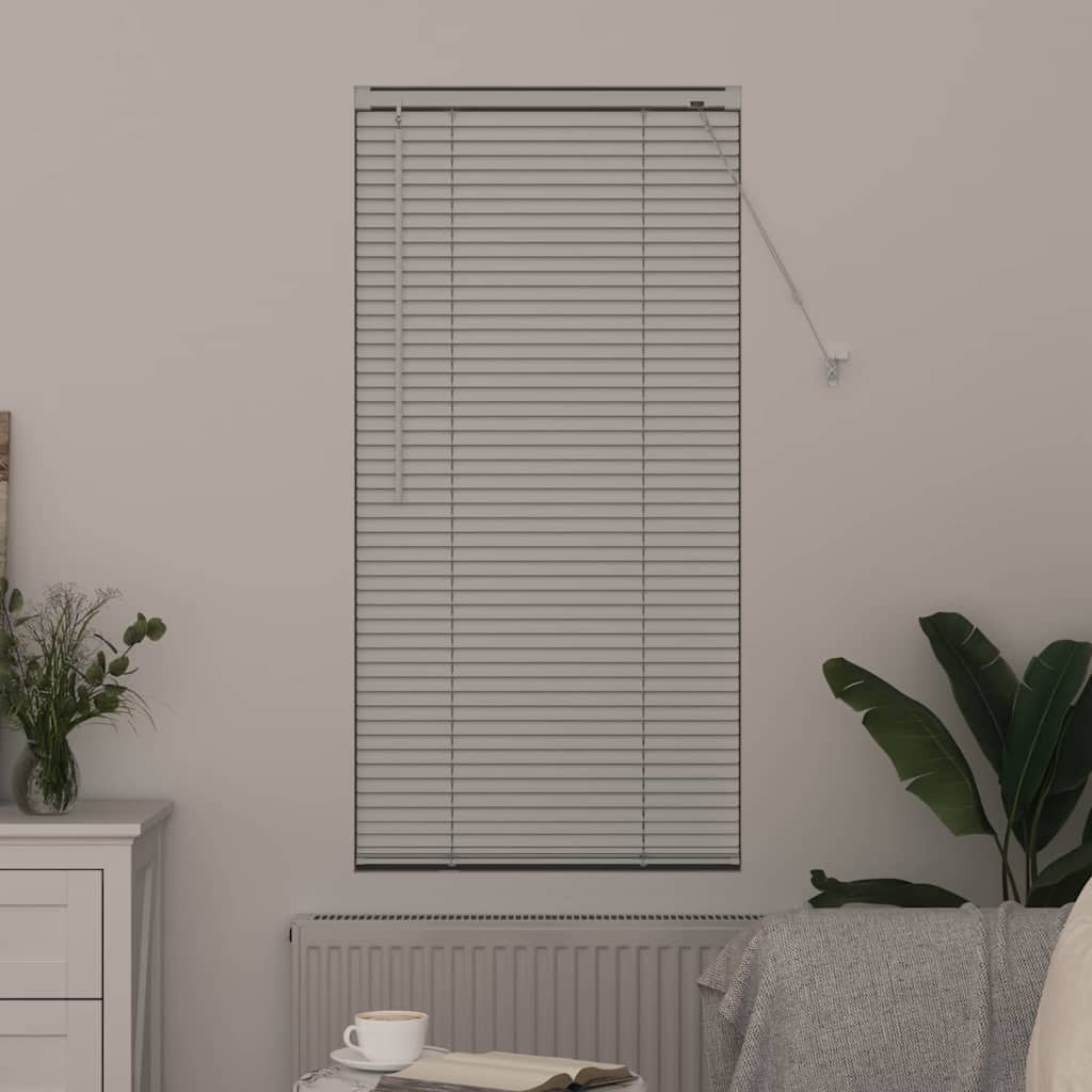 Venetiaanse jaloezieën Wit 130 x 65 cm Aluminium
