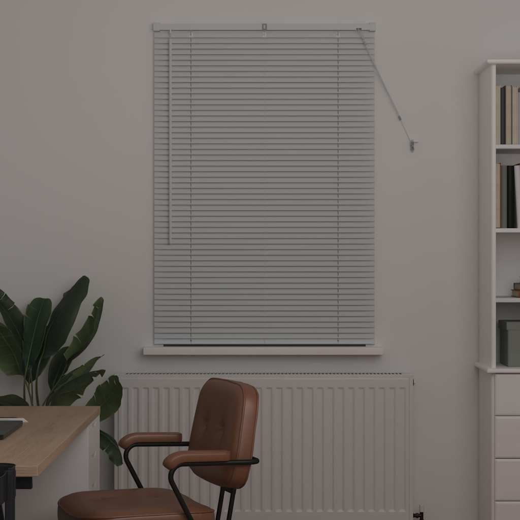 Venetiaanse jaloezieën Wit 130 x 95 cm Aluminium