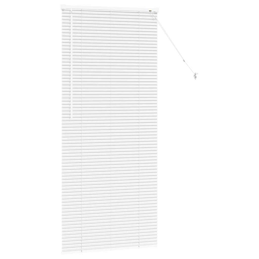 Venetiaanse jaloezieën Wit 175 x 80 cm Aluminium