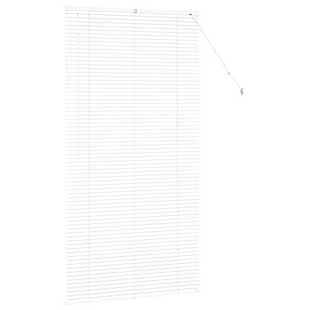 Venetiaanse jaloezieën Wit 175 x 95 cm Aluminium