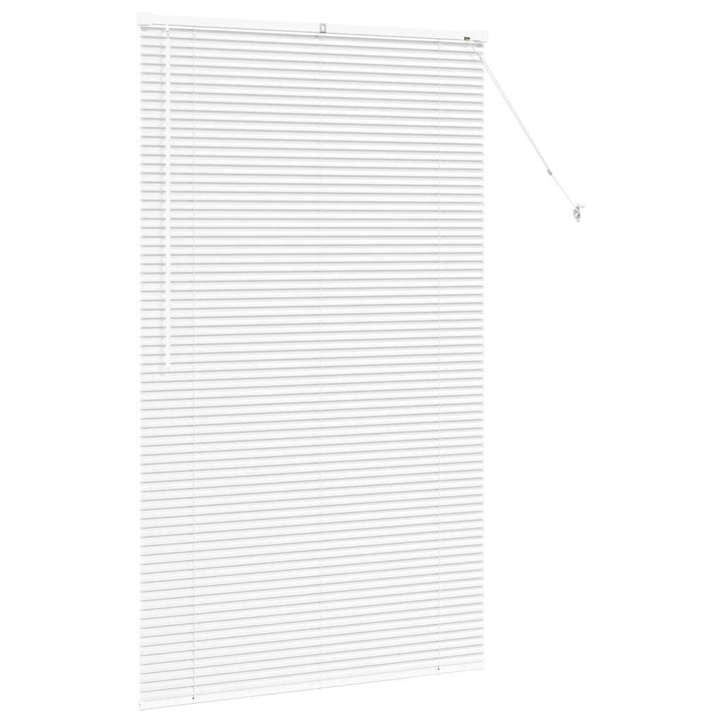 Venetiaanse jaloezieën Wit 175 x 100 cm Aluminium
