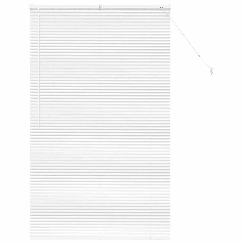 Venetiaanse jaloezieën Wit 175 x 105 cm Aluminium