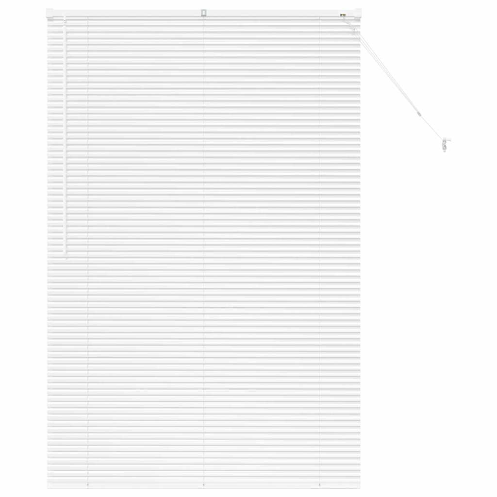 Venetiaanse jaloezieën Wit 175 x 110 cm Aluminium