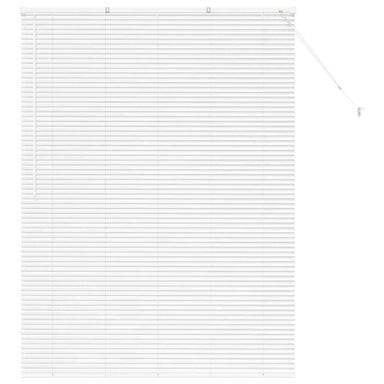 Venetiaanse jaloezieën Wit 175 x 135 cm Aluminium