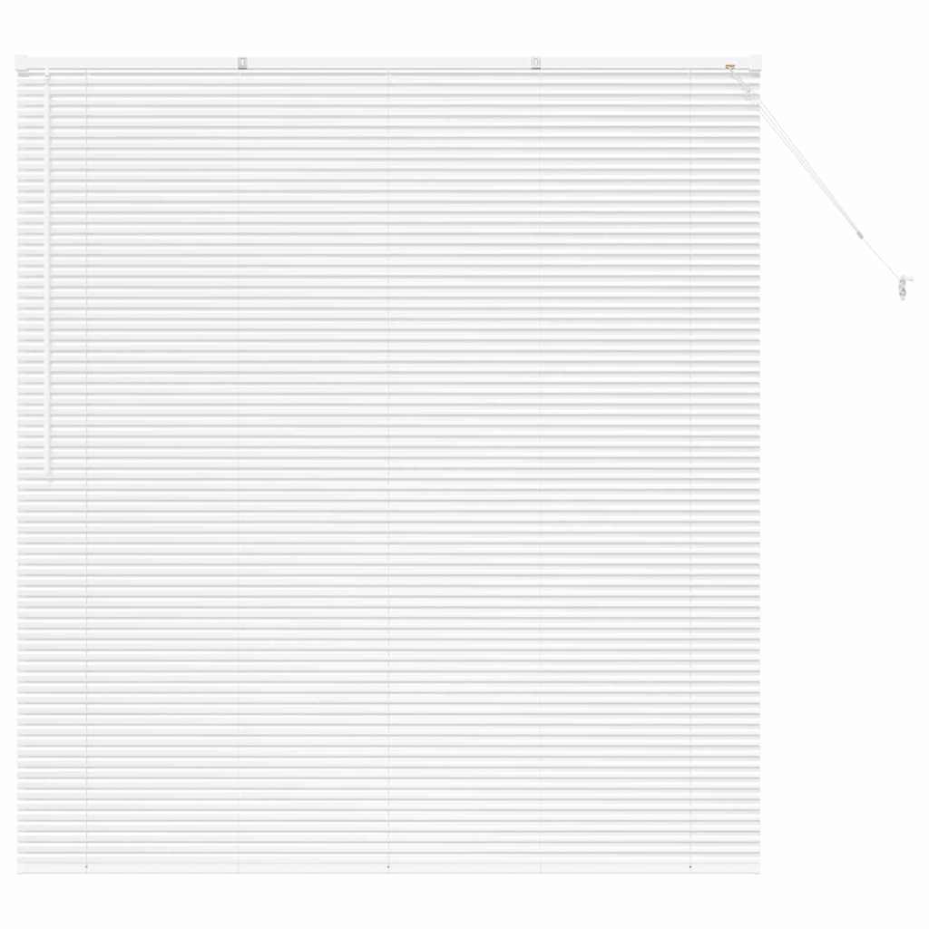 Venetiaanse jaloezieën Wit 175 x 160 cm Aluminium