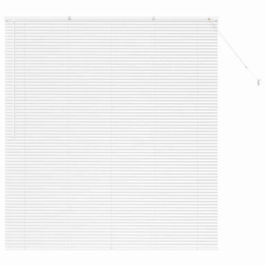 Venetiaanse jaloezieën Wit 175 x 160 cm Aluminium