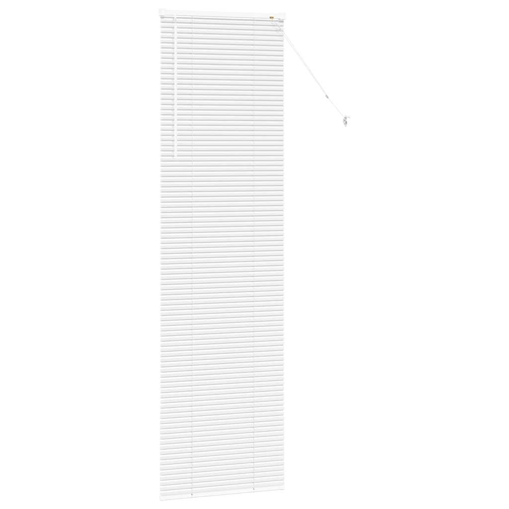 Venetiaanse jaloezieën Wit 220 x 65 cm Aluminium