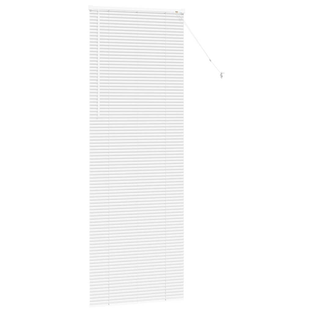 Venetiaanse jaloezieën Wit 220 x 80 cm Aluminium