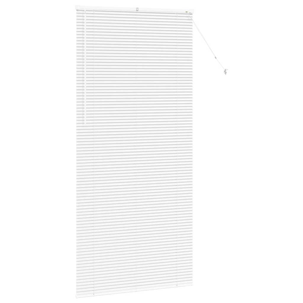 Venetiaanse jaloezieën Wit 220 x 100 cm Aluminium