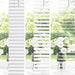 Venetiaanse jaloezie Wit 220 x 120 cm 25 mm Aluminium