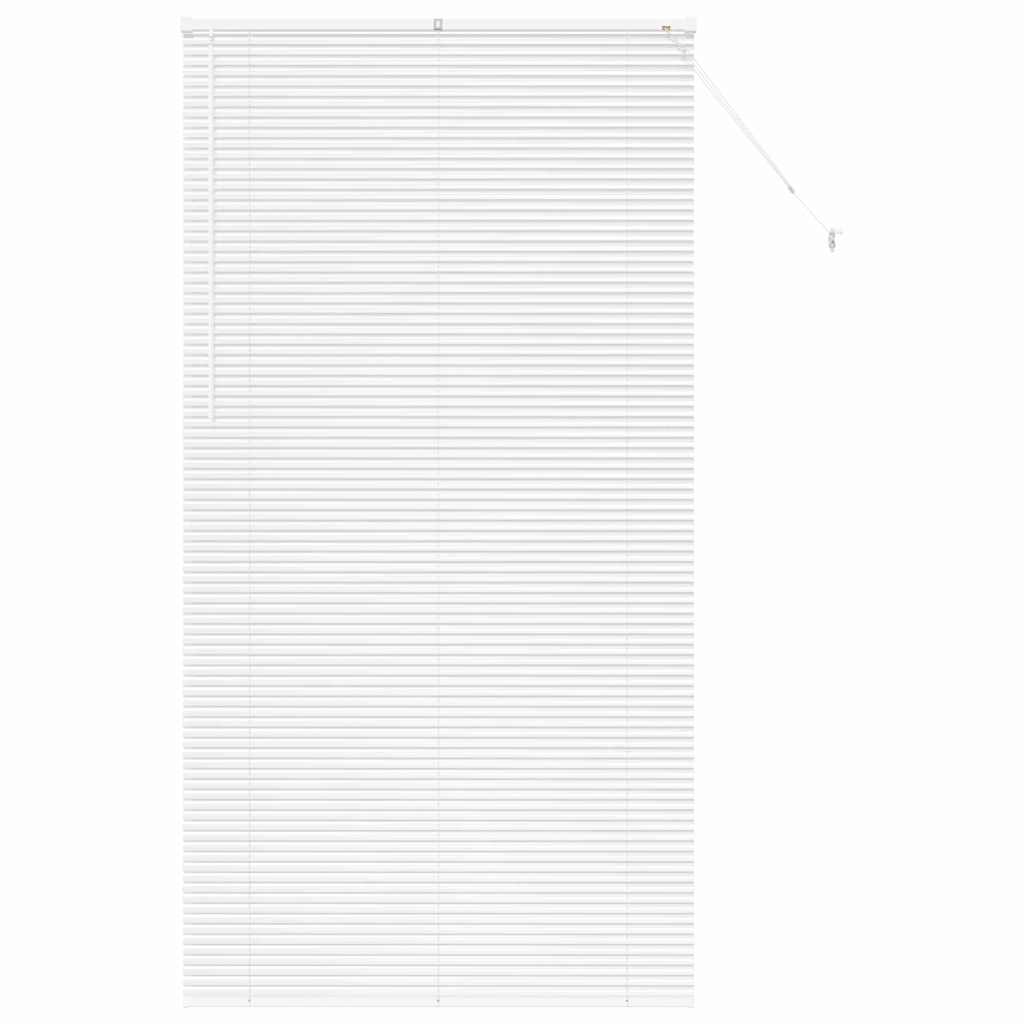 Venetiaanse jaloezie Wit 220 x 120 cm 25 mm Aluminium