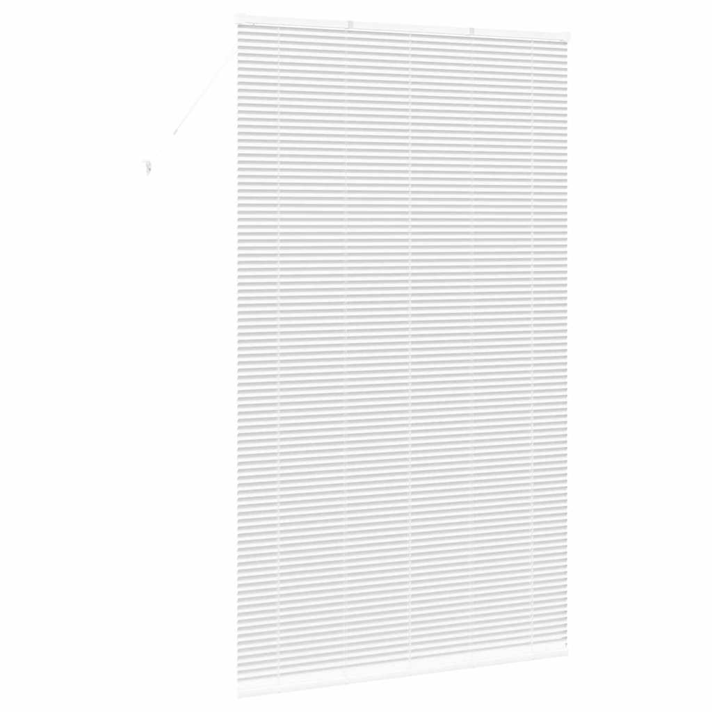 Venetiaanse jaloezieën Wit 220 x 125 cm Aluminium