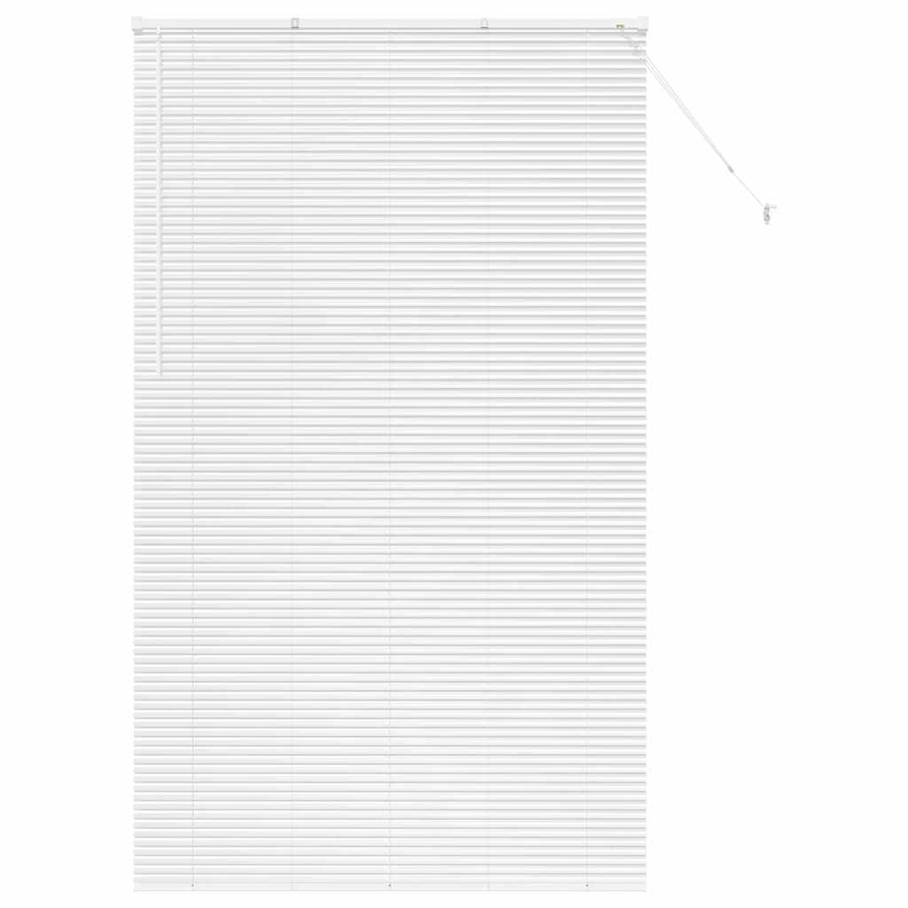 Venetiaanse jaloezieën Wit 220 x 125 cm Aluminium