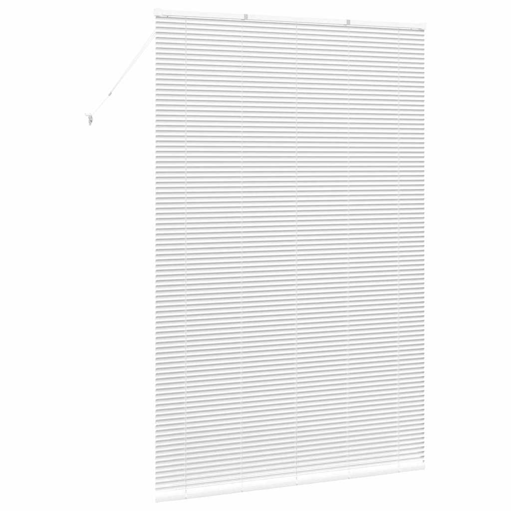 Venetiaanse jaloezieën Wit 220 x 145 cm Aluminium