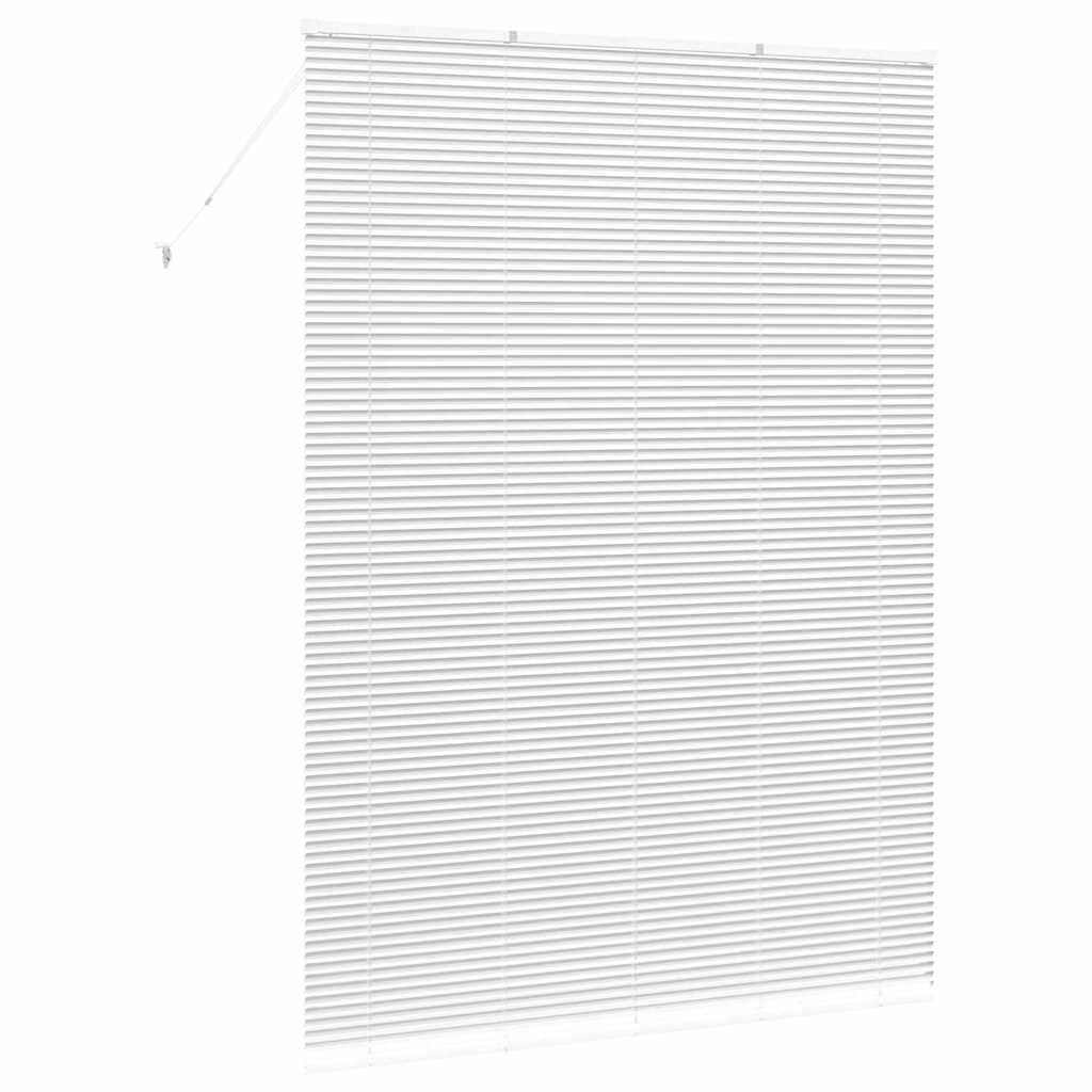 Venetiaanse jaloezieën Wit 220 x 160 cm Aluminium